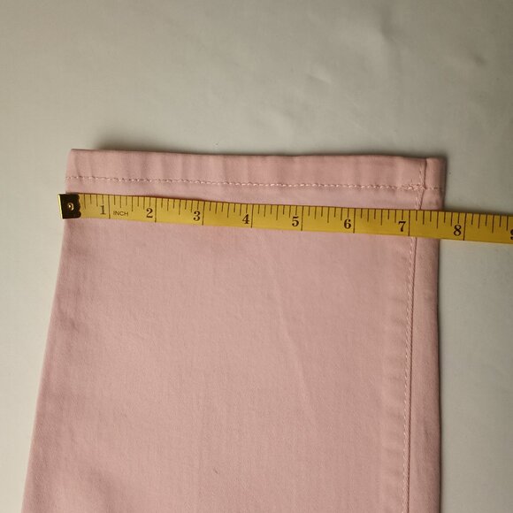 NWT Charter Club Jeans Size 16 Lexington Straight High Rise Misty Pink - Picture 12 of 12